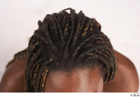  Groom references of Kim afro braided hair black long hair 0011.jpg